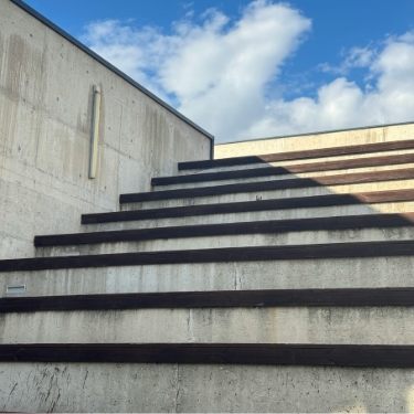 Création marches extérieurs en béton