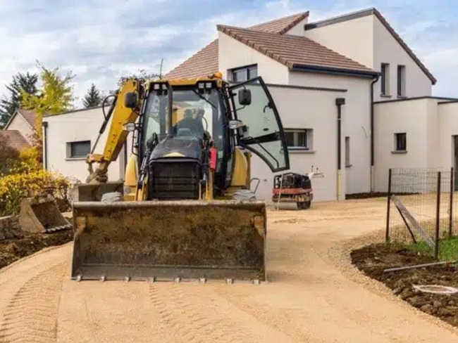 Nivellement et mise en forme de terrain